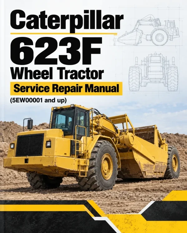 Caterpillar CAT 623F Wheel Tractor Service Repair Manual (5EW00001 and up) Caterpillar CAT 623F Wheel Tractor Service Repair Manual (5EW00001 and up)