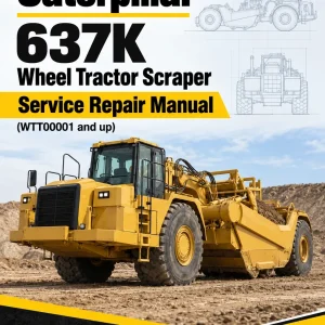 Caterpillar CAT 637K Wheel Tractor Scraper Service Repair Manual (WTT00001 and up) Caterpillar CAT 637K Wheel Tractor Scraper Service Repair Manual (WTT00001 and up)