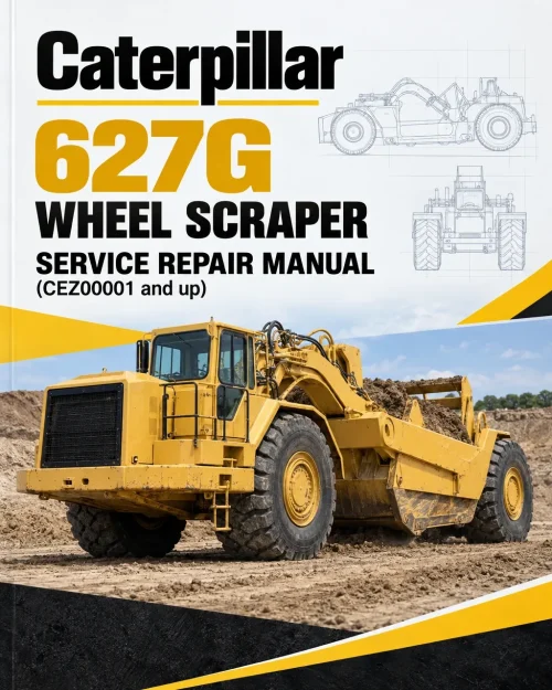 Caterpillar CAT 627G Wheel Scraper Service Repair Manual (CEZ00001 and up) Caterpillar CAT 627G Wheel Scraper Service Repair Manual (CEZ00001 and up)