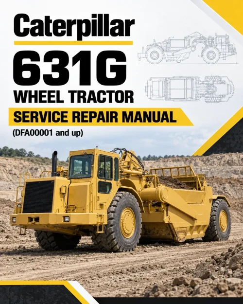 Caterpillar CAT 631G Wheel Tractor Service Repair Manual (DFA00001 and up) Caterpillar CAT 631G Wheel Tractor Service Repair Manual (DFA00001 and up)