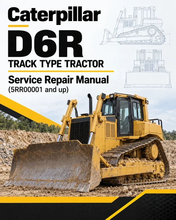 Caterpillar CAT D6R Track Type Tractor Service Repair Manual (5RR00001 and up) Caterpillar CAT D6R Track Type Tractor Service Repair Manual (5RR00001 and up)