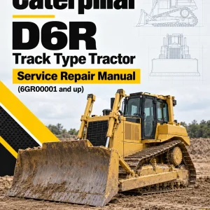 Caterpillar CAT D6R Track Type Tractor Service Repair Manual (6GR00001 and up)