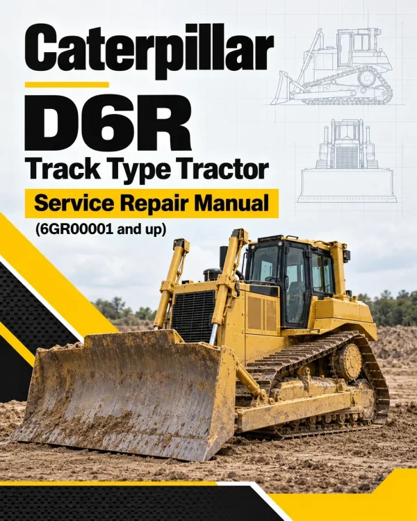 Caterpillar CAT D6R Track Type Tractor Service Repair Manual (6GR00001 and up) Caterpillar CAT D6R Track Type Tractor Service Repair Manual (6GR00001 and up)