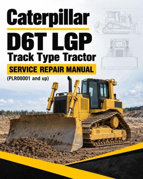 Caterpillar CAT D6T LGP Track Type Tractor Service Repair Manual (PLR00001 and up) Caterpillar CAT D6T LGP Track Type Tractor Service Repair Manual (PLR00001 and up)