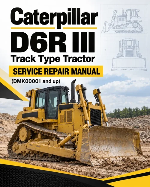 Caterpillar CAT D6R III Track Type Tractor Service Repair Manual (DMK00001 and up)