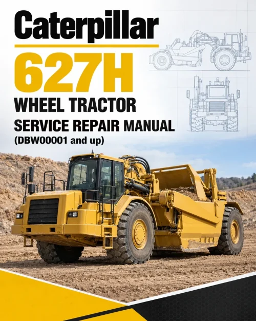 Caterpillar CAT 627H Wheel Tractor Service Repair Manual (DBW00001 and up) Caterpillar CAT 627H Wheel Tractor Service Repair Manual (DBW00001 and up)