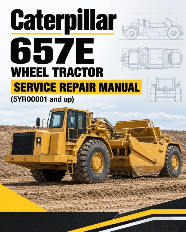 Caterpillar CAT 657E Wheel Tractor Service Repair Manual (5YR00001 and up) Caterpillar CAT 657E Wheel Tractor Service Repair Manual (5YR00001 and up)