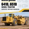 Caterpillar CAT 641B, 651B Wheel Tractor Service Repair Manual (67K00605 and up) Caterpillar CAT 641B, 651B Wheel Tractor Service Repair Manual (67K00605 and up)
