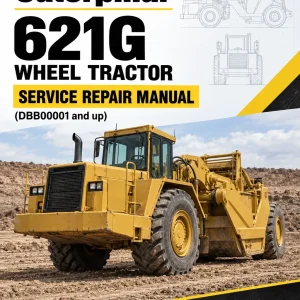Caterpillar CAT 621G Wheel Tractor Service Repair Manual (DBB00001 and up)
