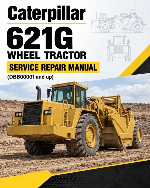 Caterpillar CAT 621G Wheel Tractor Service Repair Manual (DBB00001 and up)