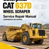 Caterpillar CAT 637D Wheel Scraper Service Repair Manual (20W00495 till 00495) Caterpillar CAT 637D Wheel Scraper Service Repair Manual (20W00495 till 00495)