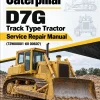 Caterpillar CAT D7G Track Type Tractor Service Repair Manual (72W00001 till 00607)