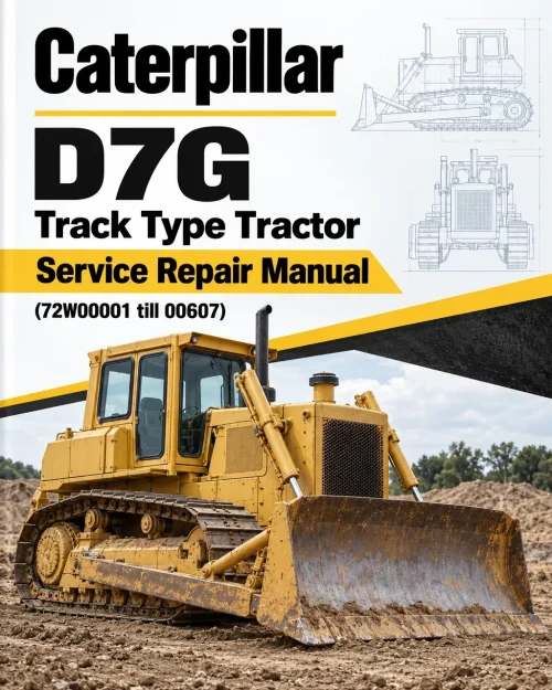 Caterpillar CAT D7G Track Type Tractor Service Repair Manual (72W00001 till 00607) Caterpillar CAT D7G Track Type Tractor Service Repair Manual (72W00001 till 00607)