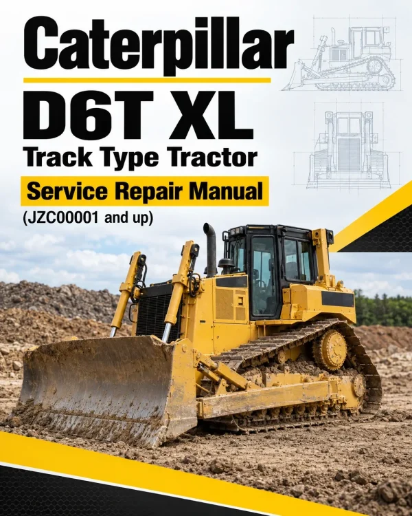 Caterpillar CAT D6T XL Track Type Tractor Service Repair Manual (JZC00001 and up) Caterpillar CAT D6T XL Track Type Tractor Service Repair Manual (JZC00001 and up)
