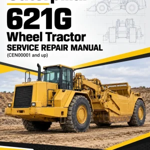 Caterpillar CAT 621G Wheel Tractor Service Repair Manual (CEN00001 and up)