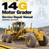 Caterpillar CAT 14G Motor Grader Service Repair Manual (96U00001 till 01097)