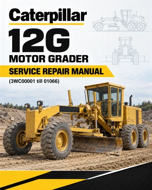 Caterpillar CAT 12G Motor Grader Service Repair Manual (3WC00001 till 01066) Caterpillar CAT 12G Motor Grader Service Repair Manual (3WC00001 till 01066)