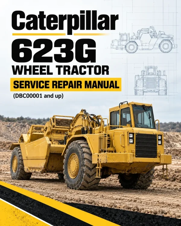Caterpillar CAT 623G Wheel Tractor Service Repair Manual (DBC00001 and up) Caterpillar CAT 623G Wheel Tractor Service Repair Manual (DBC00001 and up)