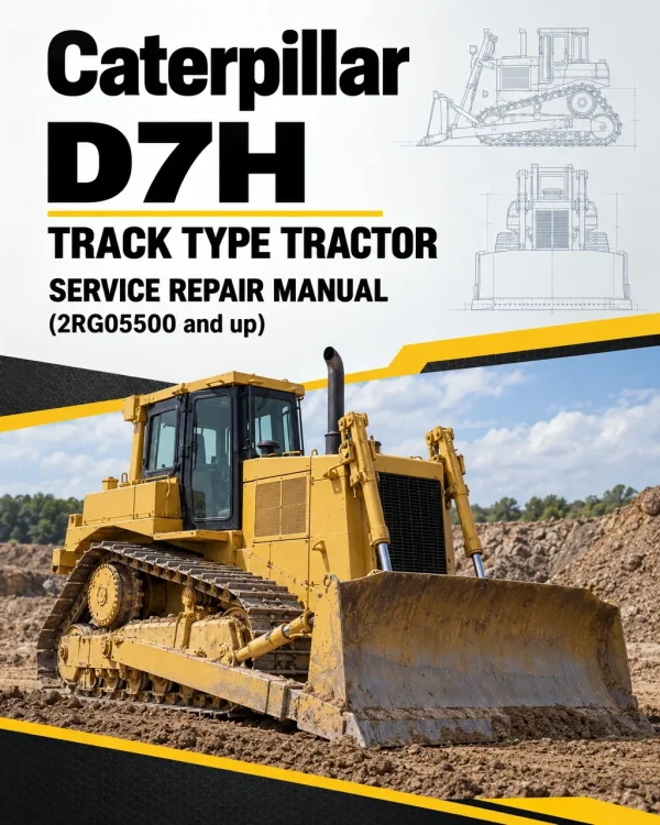 Caterpillar CAT D7H Track Type Tractor Service Repair Manual (2RG05500 and up) Caterpillar CAT D7H Track Type Tractor Service Repair Manual (2RG05500 and up)