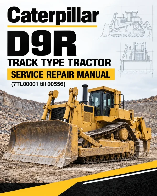 Caterpillar CAT D9R Track Type Tractor Service Repair Manual (7TL00001 till 00556) Caterpillar CAT D9R Track Type Tractor Service Repair Manual (7TL00001 till 00556)