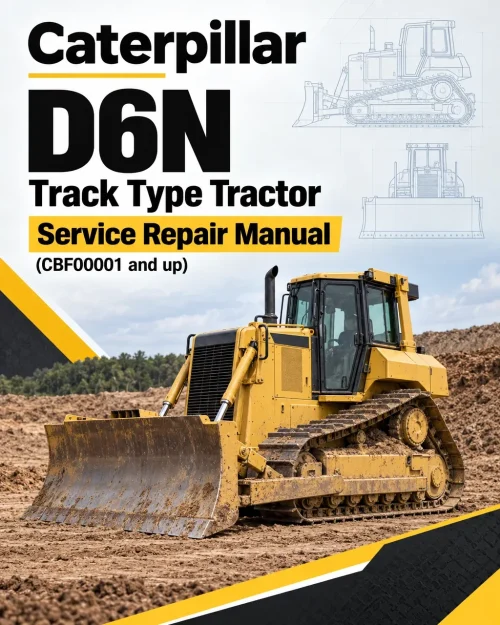 Caterpillar CAT D6N Track Type Tractor Service Repair Manual (CBF00001 and up)
