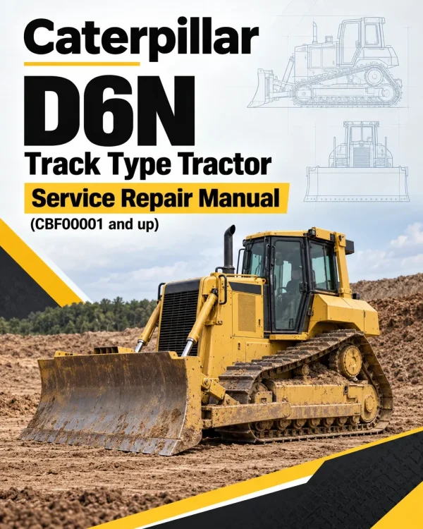 Caterpillar CAT D6N Track Type Tractor Service Repair Manual (CBF00001 and up)