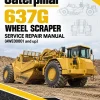 Caterpillar CAT 637G Wheel Scraper Service Repair Manual (AWE00001 and up)