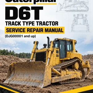 Caterpillar CAT D6T Track Type Tractor Service Repair Manual (DJG00001 and up)