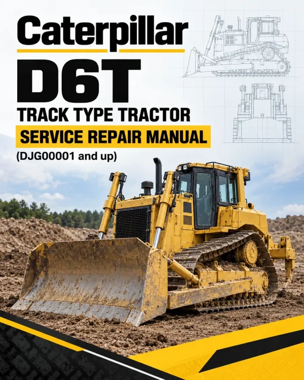 Caterpillar CAT D6T Track Type Tractor Service Repair Manual (DJG00001 and up) Caterpillar CAT D6T Track Type Tractor Service Repair Manual (DJG00001 and up)