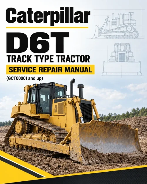 Caterpillar CAT D6T Track Type Tractor Service Repair Manual (GCT00001 and up)