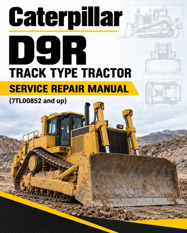 Caterpillar CAT D9R Track Type Tractor Service Repair Manual (7TL00852 and up) Caterpillar CAT D9R Track Type Tractor Service Repair Manual (7TL00852 and up)