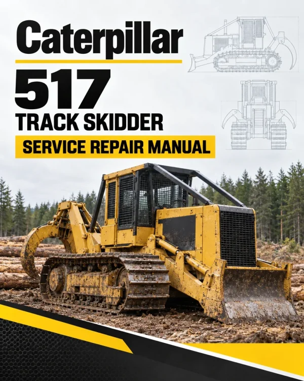 Caterpillar CAT 517 Track Skidder Service Repair Manual (5WW00001 and up)