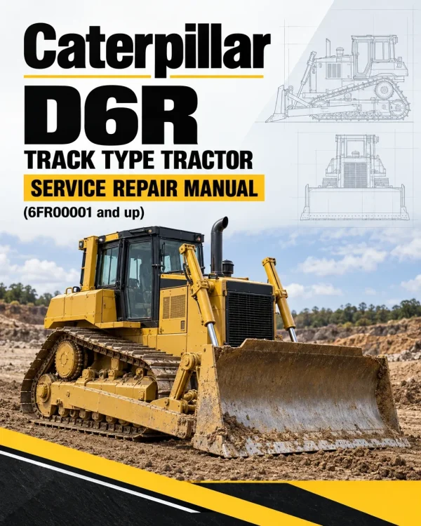 Caterpillar CAT D6R Track Type Tractor Service Repair Manual (6FR00001 and up) Caterpillar CAT D6R Track Type Tractor Service Repair Manual (6FR00001 and up)