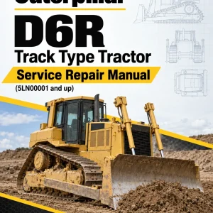 Caterpillar CAT D6R Track Type Tractor Service Repair Manual (5LN00001 and up)