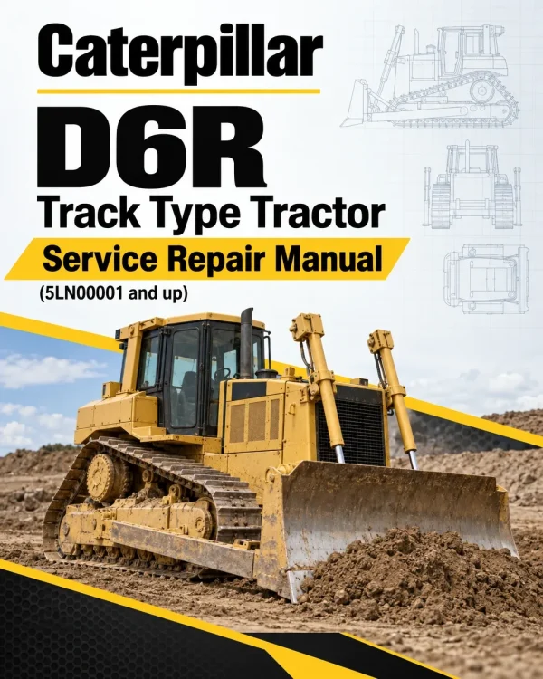 Caterpillar CAT D6R Track Type Tractor Service Repair Manual (5LN00001 and up) Caterpillar CAT D6R Track Type Tractor Service Repair Manual (5LN00001 and up)