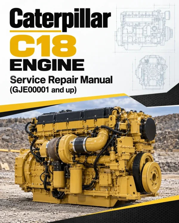 Caterpillar CAT C18 Engine Service Repair Manual (GJE00001 and up) Caterpillar CAT C18 Engine Service Repair Manual (GJE00001 and up)