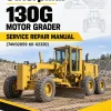 Caterpillar CAT 130G Motor Grader Service Repair Manual (74V02059 till 02320)