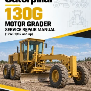 Caterpillar CAT 130G Motor Grader Service Repair Manual (12W01082 and up) Caterpillar CAT 130G Motor Grader Service Repair Manual (12W01082 and up)