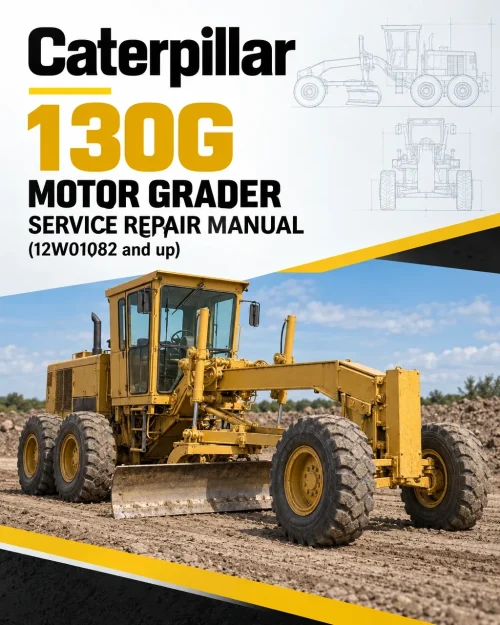 Caterpillar CAT 130G Motor Grader Service Repair Manual (12W01082 and up) Caterpillar CAT 130G Motor Grader Service Repair Manual (12W01082 and up)
