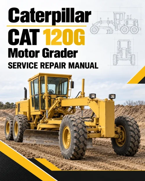 Caterpillar CAT 120G Motor Grader Service Repair Manual (82V00668 and up) Caterpillar CAT 120G Motor Grader Service Repair Manual (82V00668 and up)