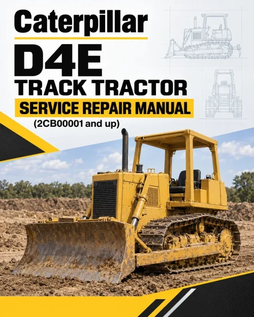 Caterpillar CAT D4E Track Tractor Service Repair Manual (2CB00001 and up) Caterpillar CAT D4E Track Tractor Service Repair Manual (2CB00001 and up)