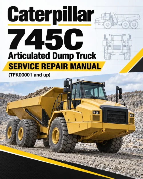 Caterpillar CAT 745C Articulated Dump Truck Service Repair Manual (TFK00001 and up) Caterpillar CAT 745C Articulated Dump Truck Service Repair Manual (TFK00001 and up)