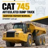 Caterpillar CAT 745 Articulated Dump Truck Service Repair Manual (3F600001 and up)