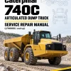 Caterpillar CAT 740C Articulated Dump Truck Service Repair Manual (LFN00001 and up)