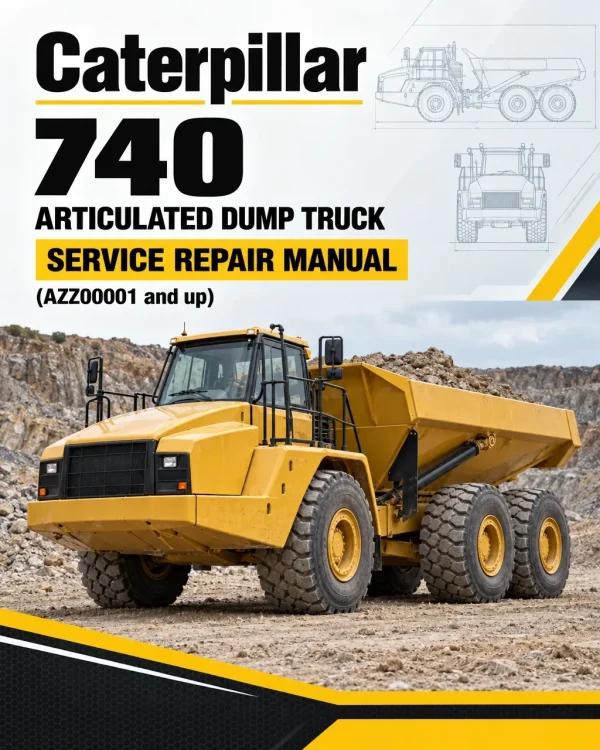 Caterpillar CAT 740 Articulated Dump Truck Service Repair Manual (AZZ00001 and up) Caterpillar CAT 740 Articulated Dump Truck Service Repair Manual (AZZ00001 and up)