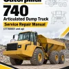 Caterpillar CAT 740 Articulated Dump Truck Service Repair Manual (3T700001 and up)