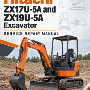 Hitachi ZX17U-5A and ZX19U-5A Excavator Service Repair Manual