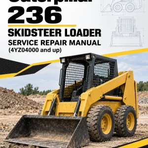 Caterpillar CAT 236 Skidsteer Loader Service Repair Manual (4YZ04000 and up)