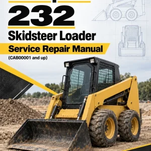 Caterpillar CAT 232 Skidsteer Loader Service Repair Manual (CAB00001 and up) Caterpillar CAT 232 Skidsteer Loader Service Repair Manual (CAB00001 and up)