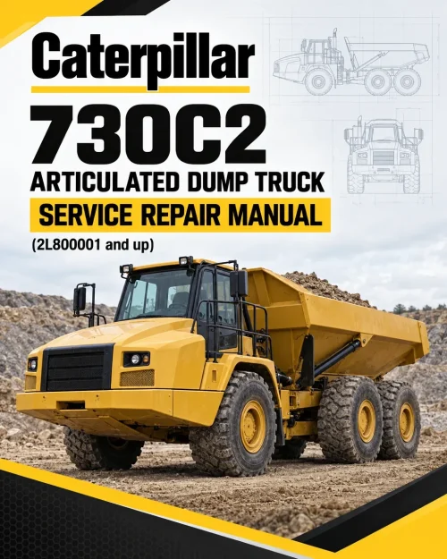 Caterpillar CAT 730C2 Articulated Dump Truck Service Repair Manual (2L800001 and up) Caterpillar CAT 730C2 Articulated Dump Truck Service Repair Manual (2L800001 and up)